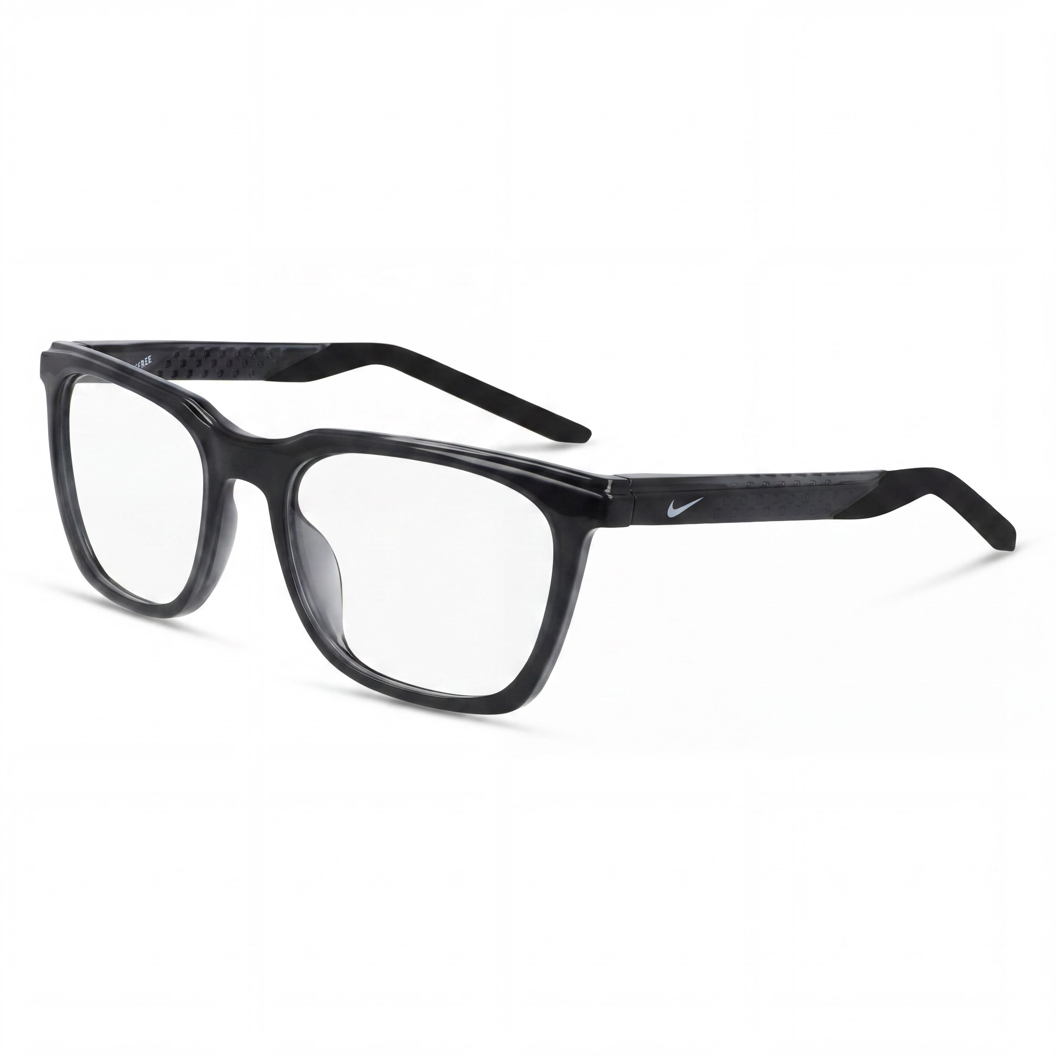 Nike 7273 Unisex Full Rim Square Plastic Prescription Ready Optical Eyeglasses Anthracite 53-18-140, Photo 1