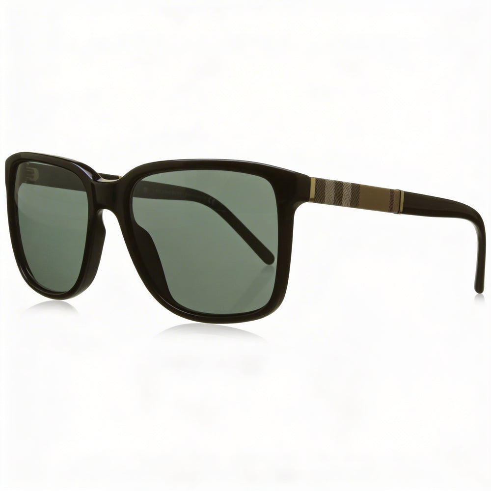 BURBERRY 0be4181 Unisex Plastic Black Grey Gradient Non-Polarized UV Protection Sunglasses with Grey Lenses 58mm