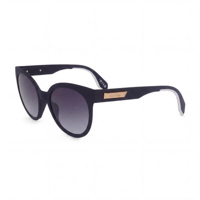 adidas Originals Casual Women's Matte Black INJECTED Gradient Smoke Non-Polarized Sunglasses 52mm