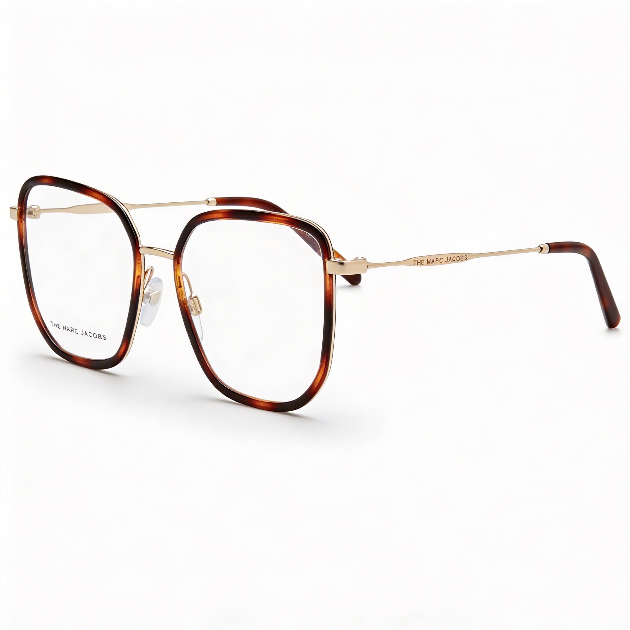 Marc Jacobs Marc 537 Women's Havana Alloy Steel Frame Optical Frames with Polycarbonate Lenses 53mm, Photo 1