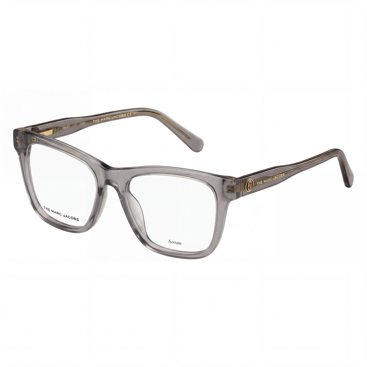 Gafas de sol Marc Jacobs Marc 630 para mujer, montura de plástico rojo, lentes polarizadas de policarbonato transparente, 52 mm, Photo 1