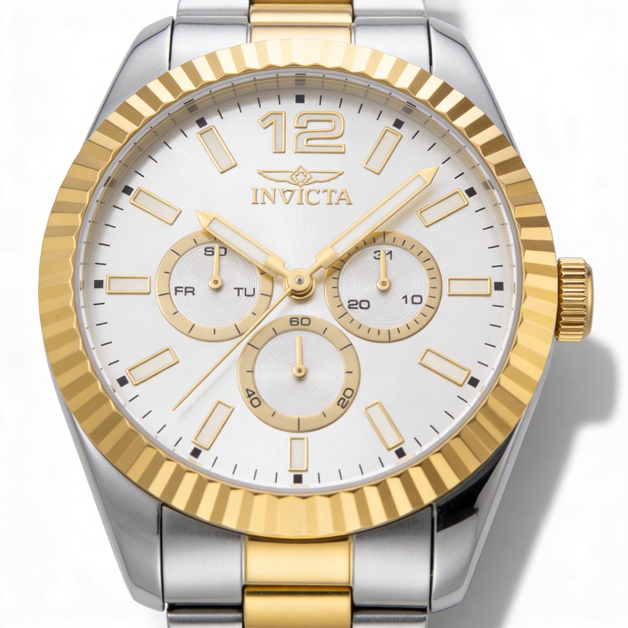 Reloj de cuarzo Invicta Specialty 49516 para hombre, con caja de acero inoxidable y pulsera, esfera plateada de 43 mm, Photo 1