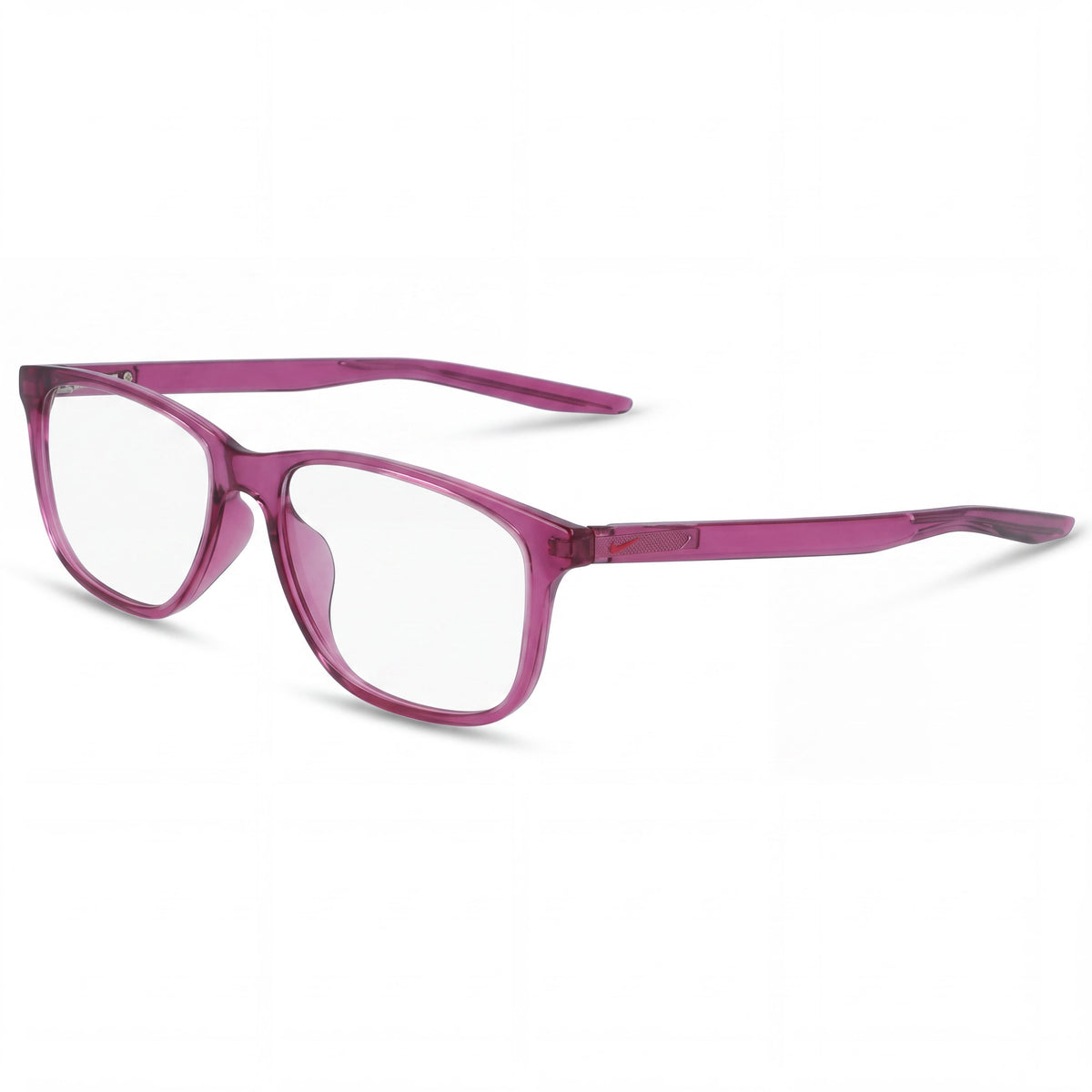 Nike Lentes Ópticos de Metal Contemporáneos Unisex, Acero Inoxidable, True Berry 47-15-130, Photo 1