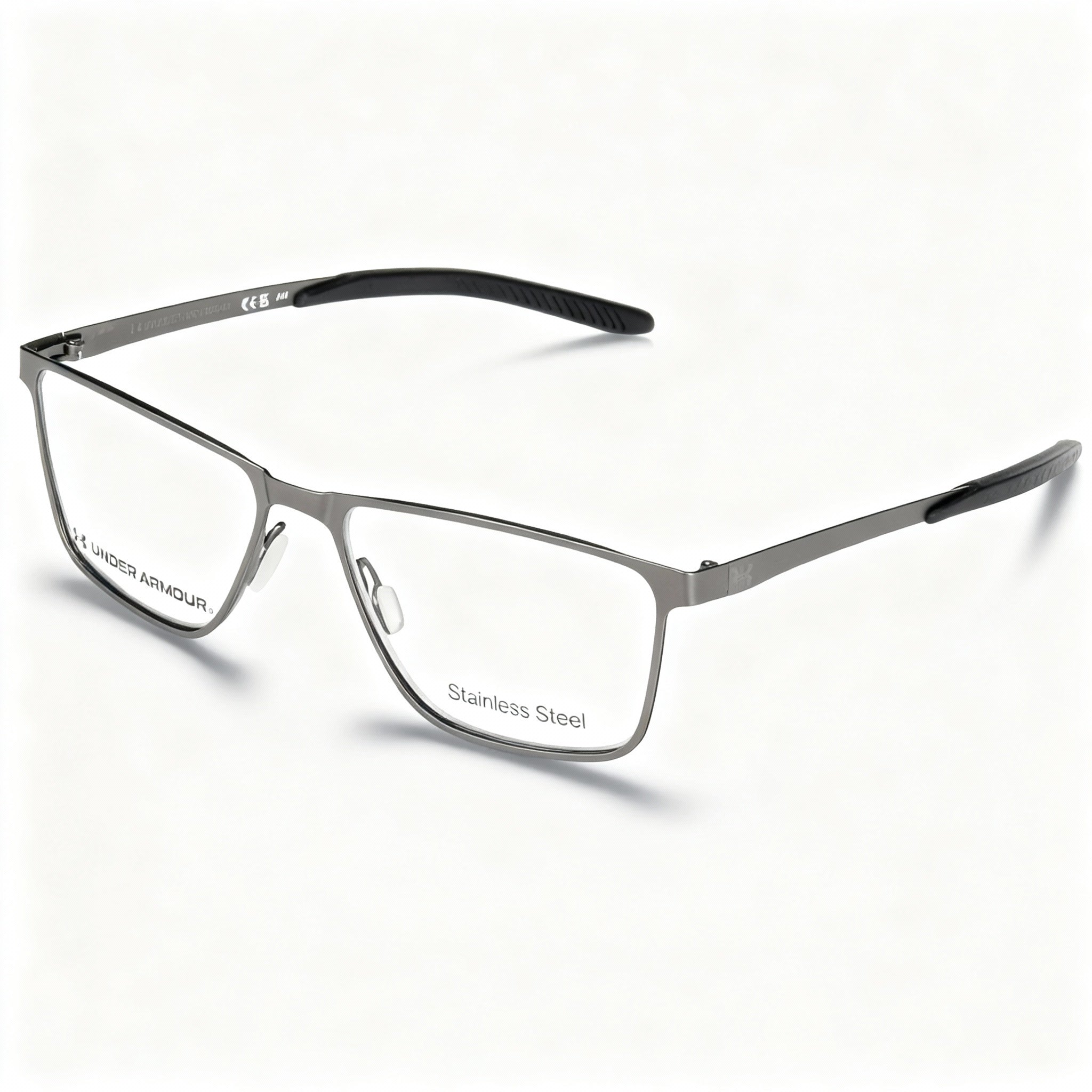 Under Armour UA 5052/G Men's Stainless Steel Asian Fit Eyeglasses Matte Ruthenium Grey 54-16-140