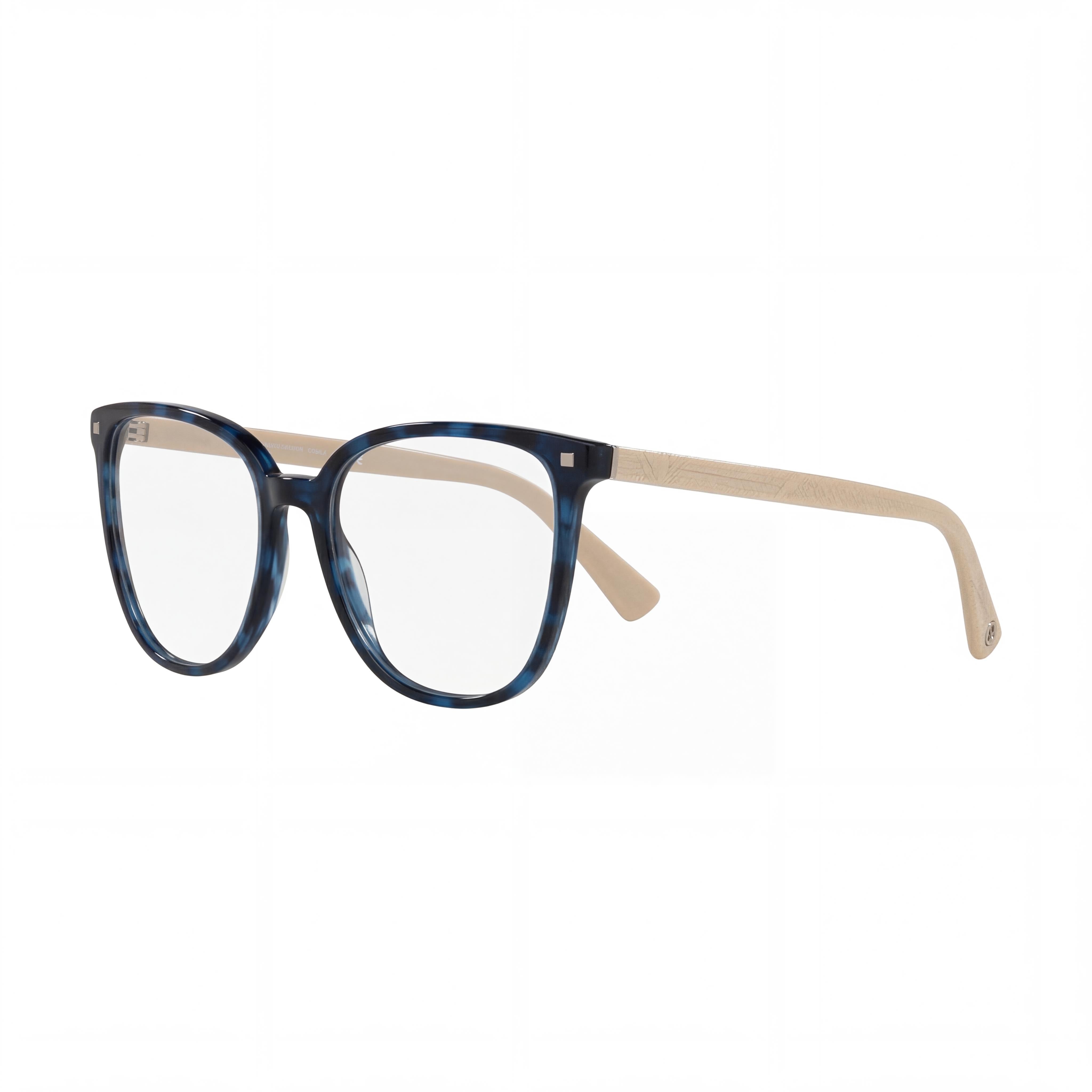 Valentino VA3059 Unisex Optical Eyeglasses, Composite Frame, Blue Havana Color, 54mm Lens Width, Photo 1