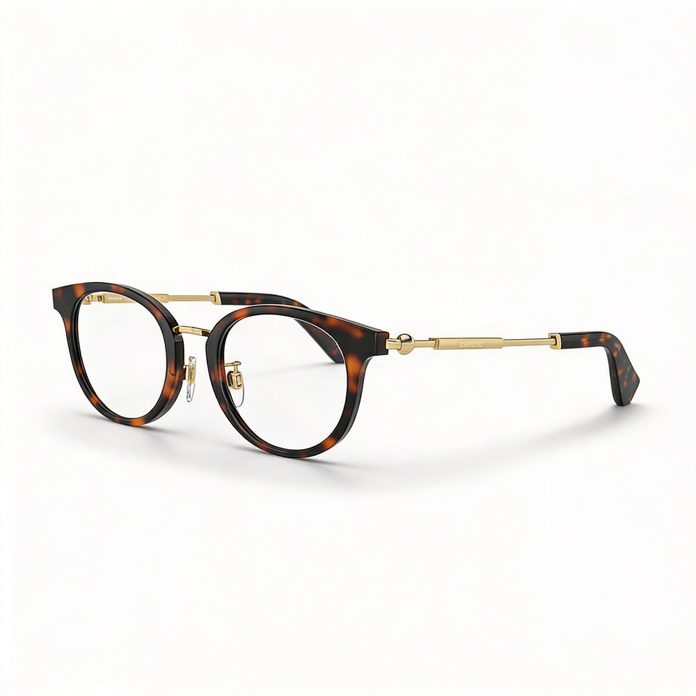 BURBERRY Be 2413d Women's Injected Dark Havana Eyeglasses 48mm