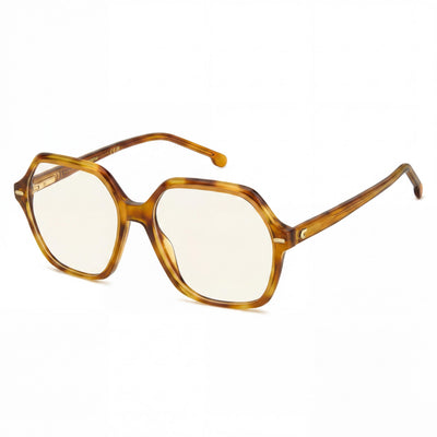 Carrera Casual. Women's Optical Eyeglasses Frame, Acetate, Havana Brown, 54mm Lens, 16mm Bridge, 140mm Temple