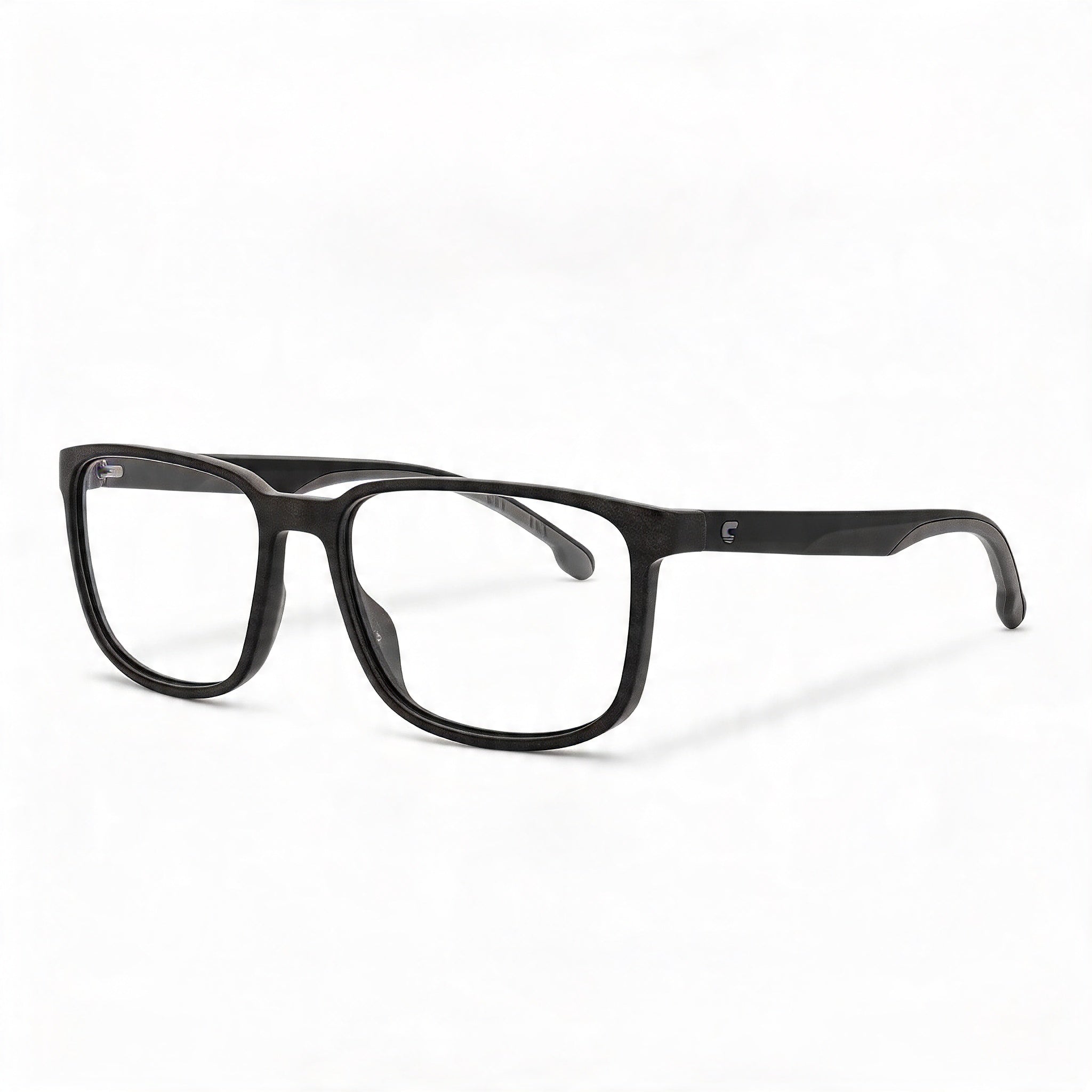 Carrera Modern Unisex Matte Black Grey Polyamide Frame Polycarbonate Lens Eyeglasses 55mm, Photo 1