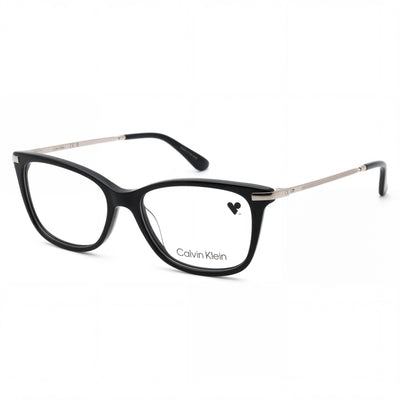 Calvin Klein Ck22501 Unisex Optical Frames, Cat Eye Full Rim, Shiny Black Plastic, 51mm