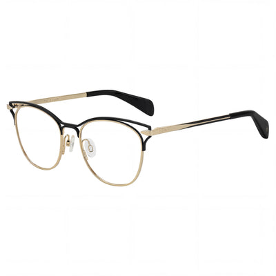 Rag & Bone Rnb 3019 Women's Gold Black Polycarbonate Non- 51mm