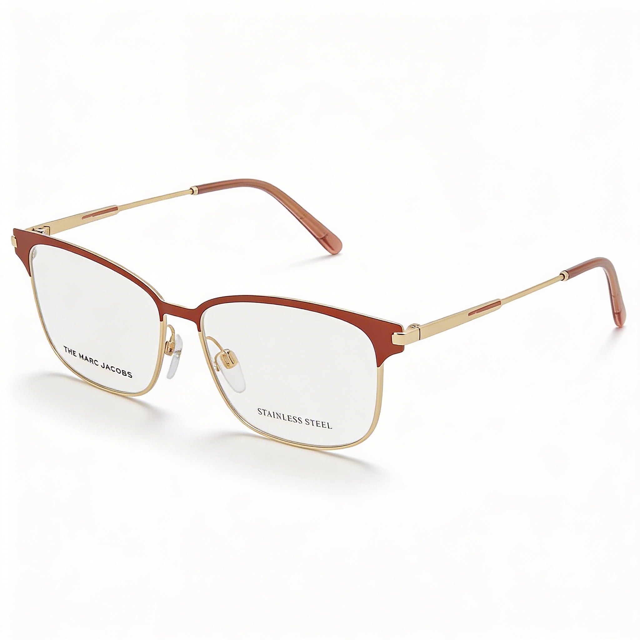Marc Jacobs Marc 535 Women's Modern Style Sunglasses with Peach Metal Frame and Polycarbonate Lenses 54mm, Photo 1