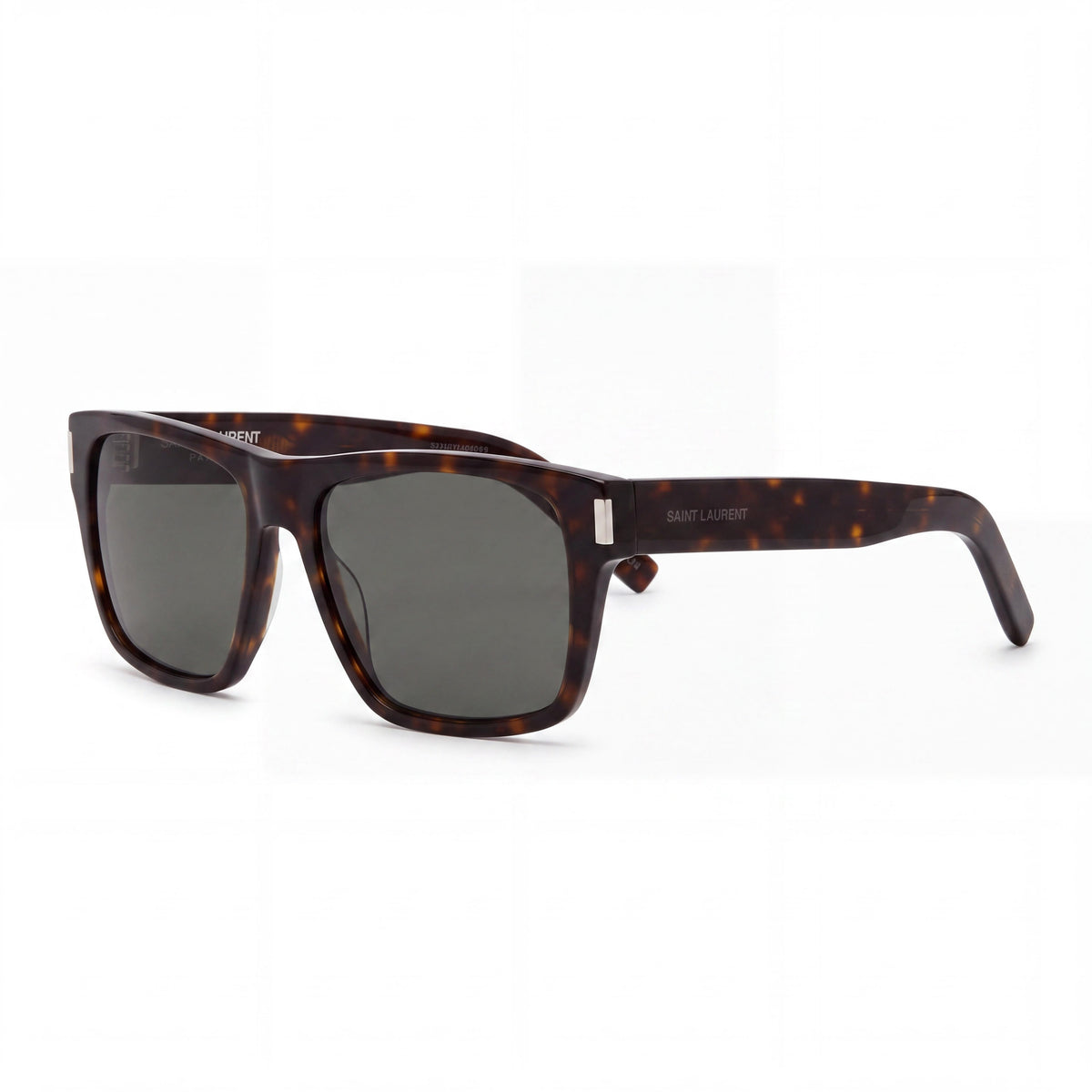 Yves Saint Laurent Women's Square/Rectangle Plastic Frame Havana Grey Non-Polarized Sunglasses 56/16/145, Photo 1