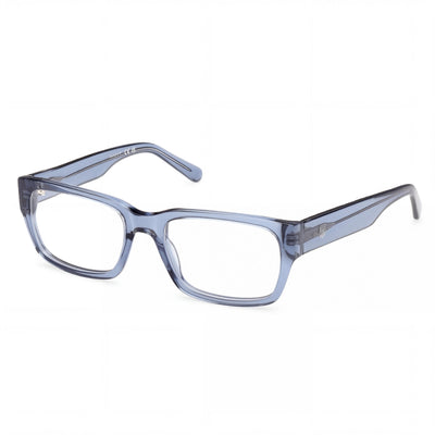 Gafas de sol GANT Classic unisex, montura de plástico azul brillante multicolor, sin polarizar, 55 mm