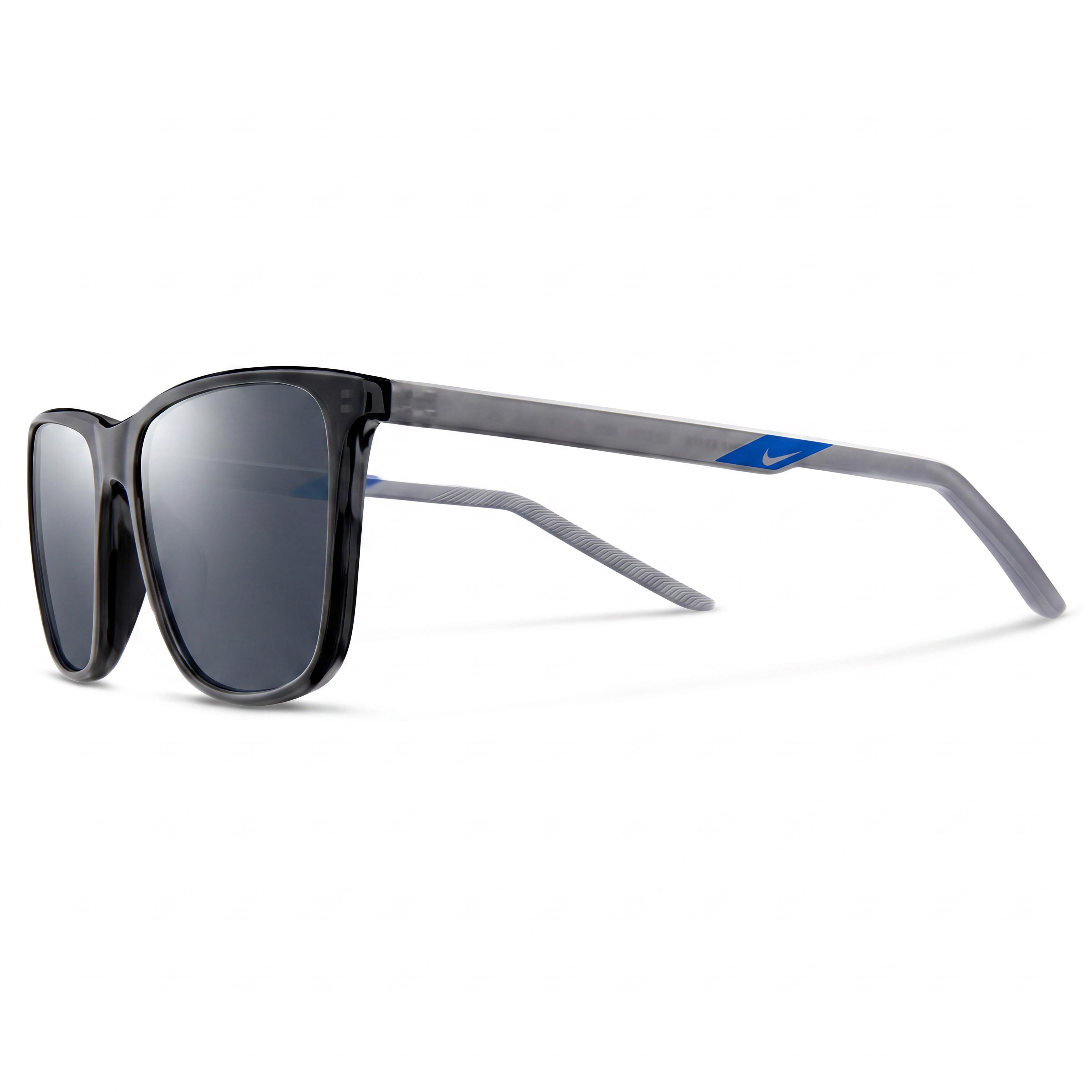 Gafas de sol Nike Casual Unisex de acero inoxidable, no polarizadas, antracita y plateadas, 55-17-145, Photo 1