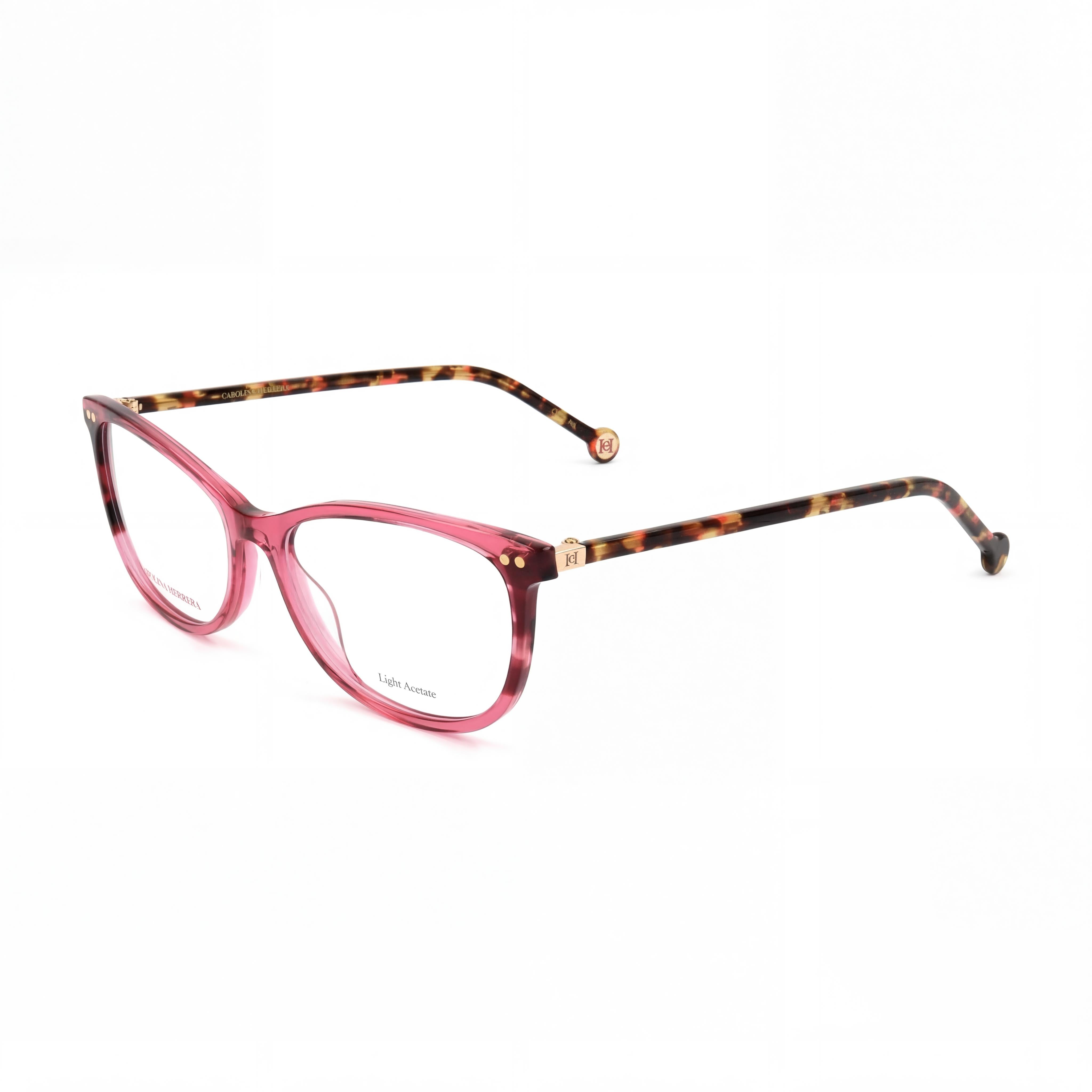 Gafas de sol Carolina Herrera para mujer, modernas, burdeos, rojo Habana, acetato ligero, no polarizadas, 54 mm, Photo 1