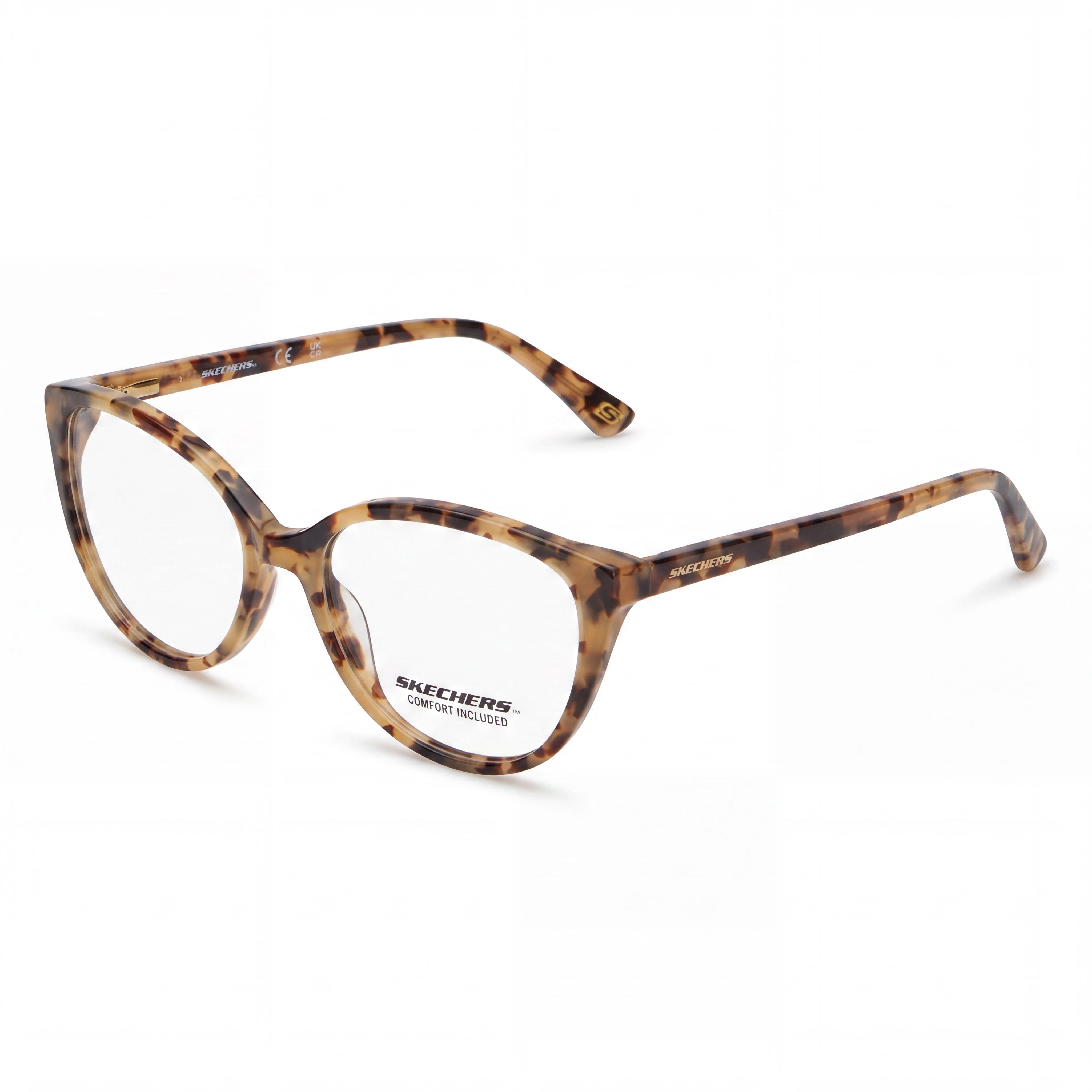 Montura de gafas Skechers Modern Style SE2215 para mujer en rubio habano, lentes de 50 mm, puente de 16 mm, patillas de 140 mm, Photo 1