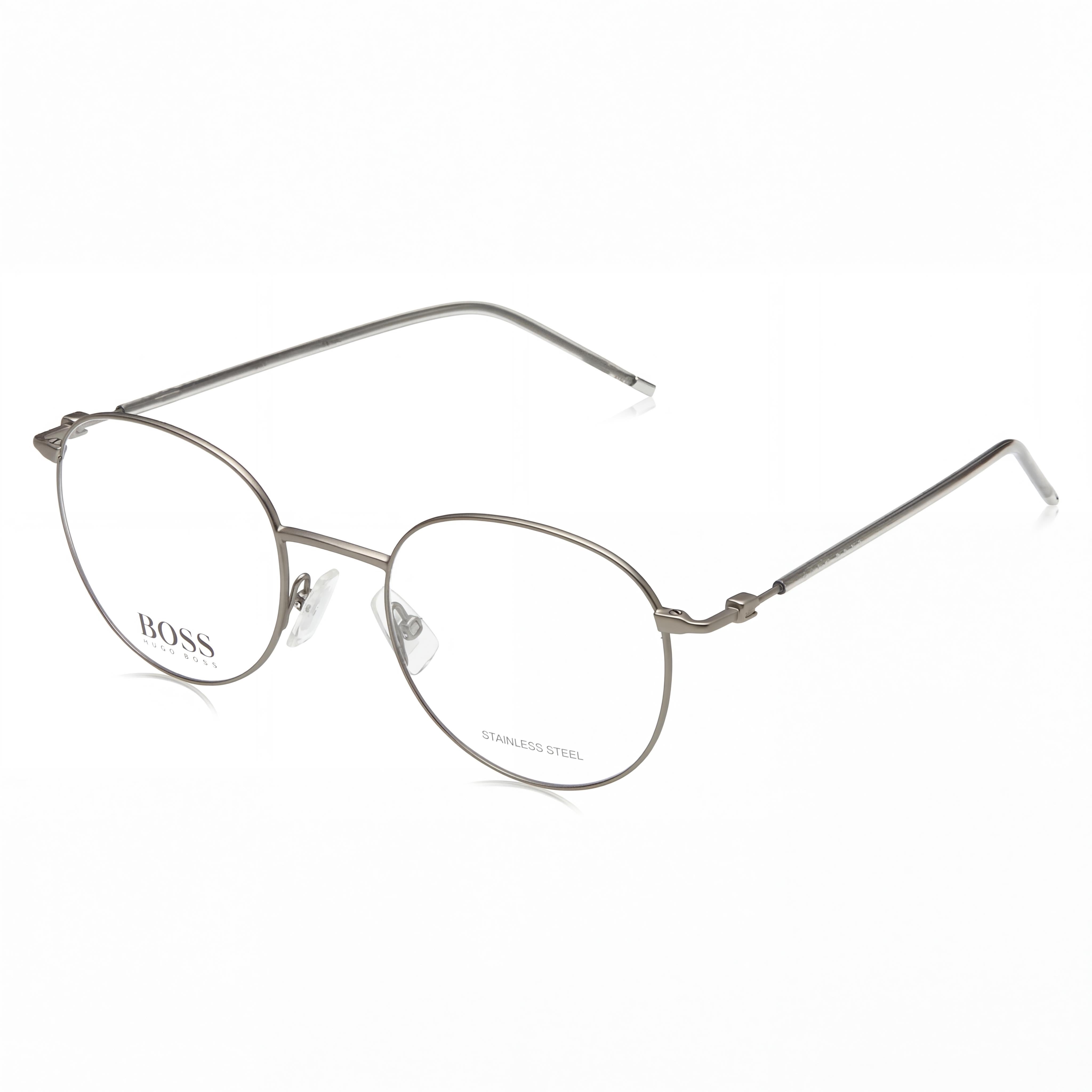 Gafas Hugo Boss 1311 para hombre, modernas, de acero aleado, no polarizadas, en ruteno mate, 50 mm, Photo 1