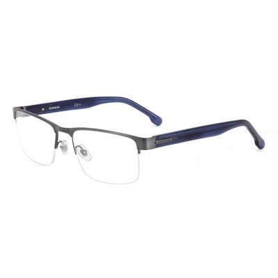 Carrera moderno unisex de aleación de acero, rutenio oscuro mate, no polarizado, con protección UV de 58 mm