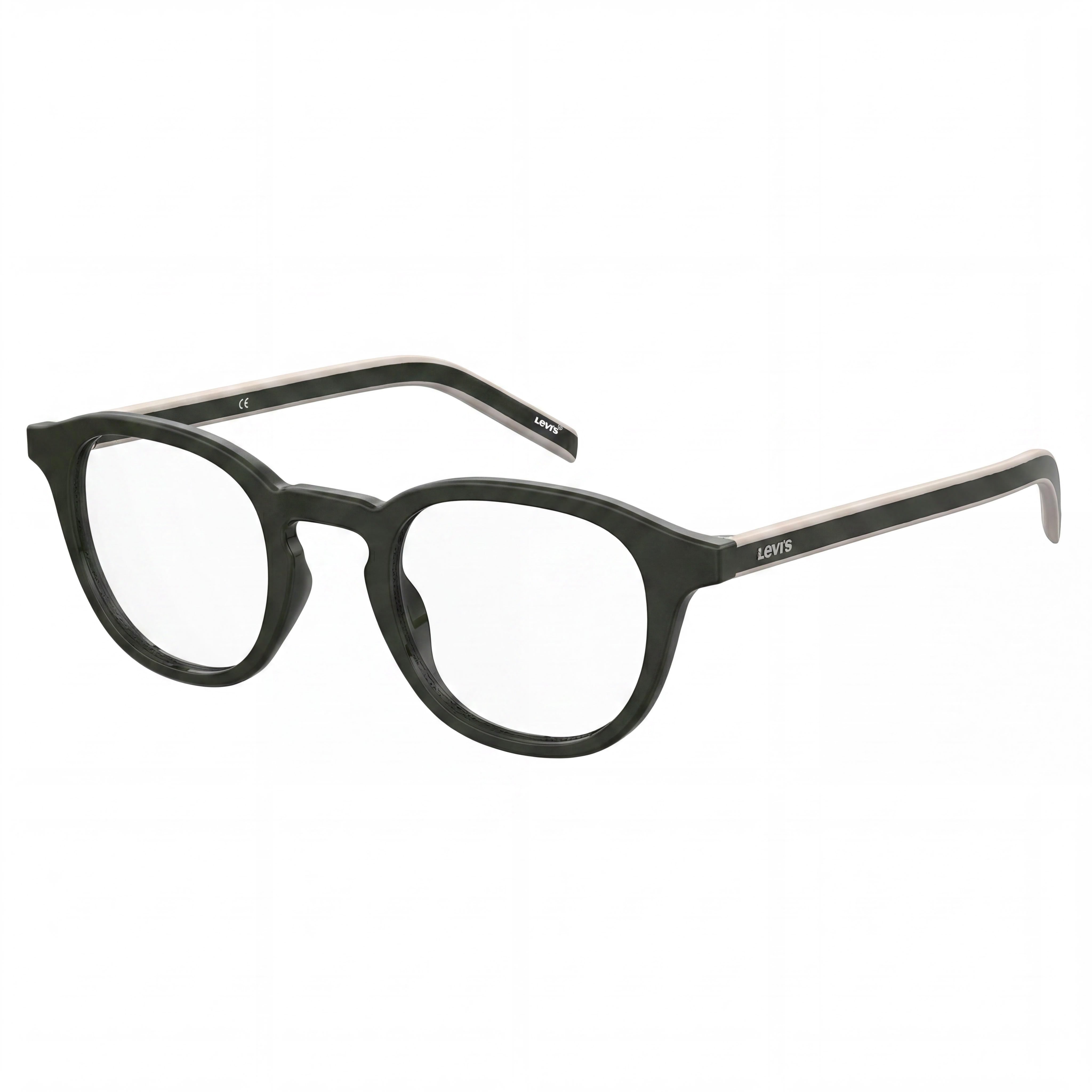 Gafas Levi's Lv 1029 unisex, montura de plástico verde, 48 mm, Photo 1