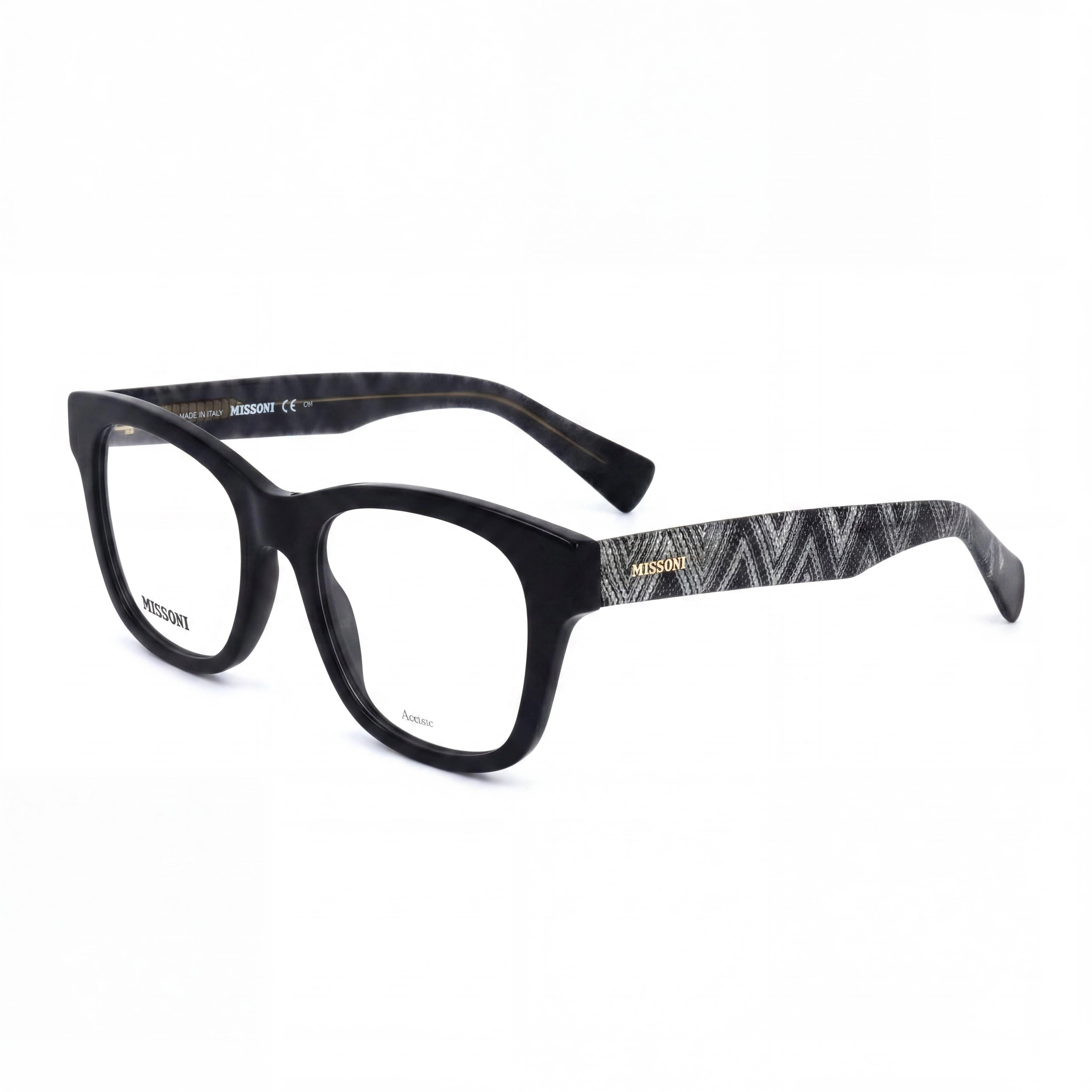 Missoni MIS 0104 Women's Casual Black Acetate Non-Polarized Sunglasses 50mm, Photo 1