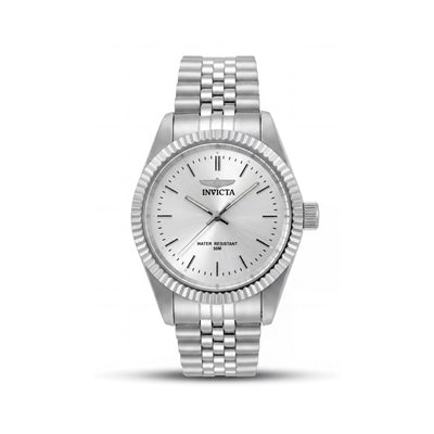 Invicta Specialty Collection Women's Quartz Watch, 36mm Silver Dial Stainless Steel Case, Water Resistant