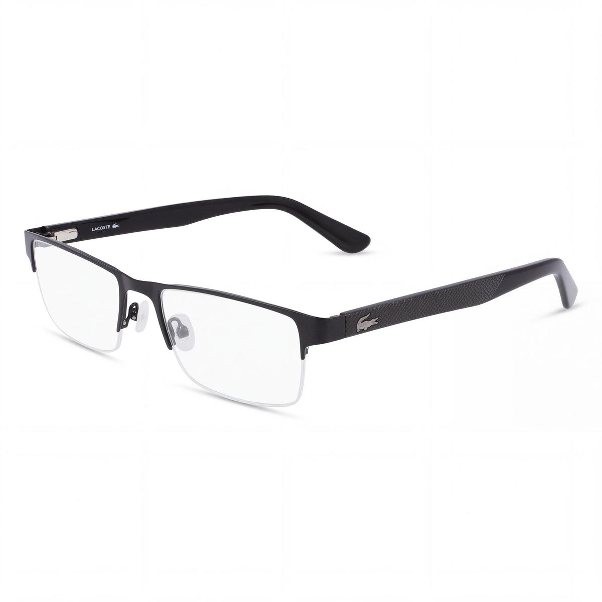 Lacoste L2237 Unisex Classic Style Matte Black Acetate Optical Eyewear Frame (53-18-145), Photo 1