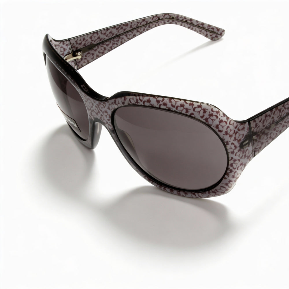 Gafas Smith Parley 807 de plástico negro con montura completa, estilo ojo de gato, con lentes transparentes para mujer, talla 54 mm