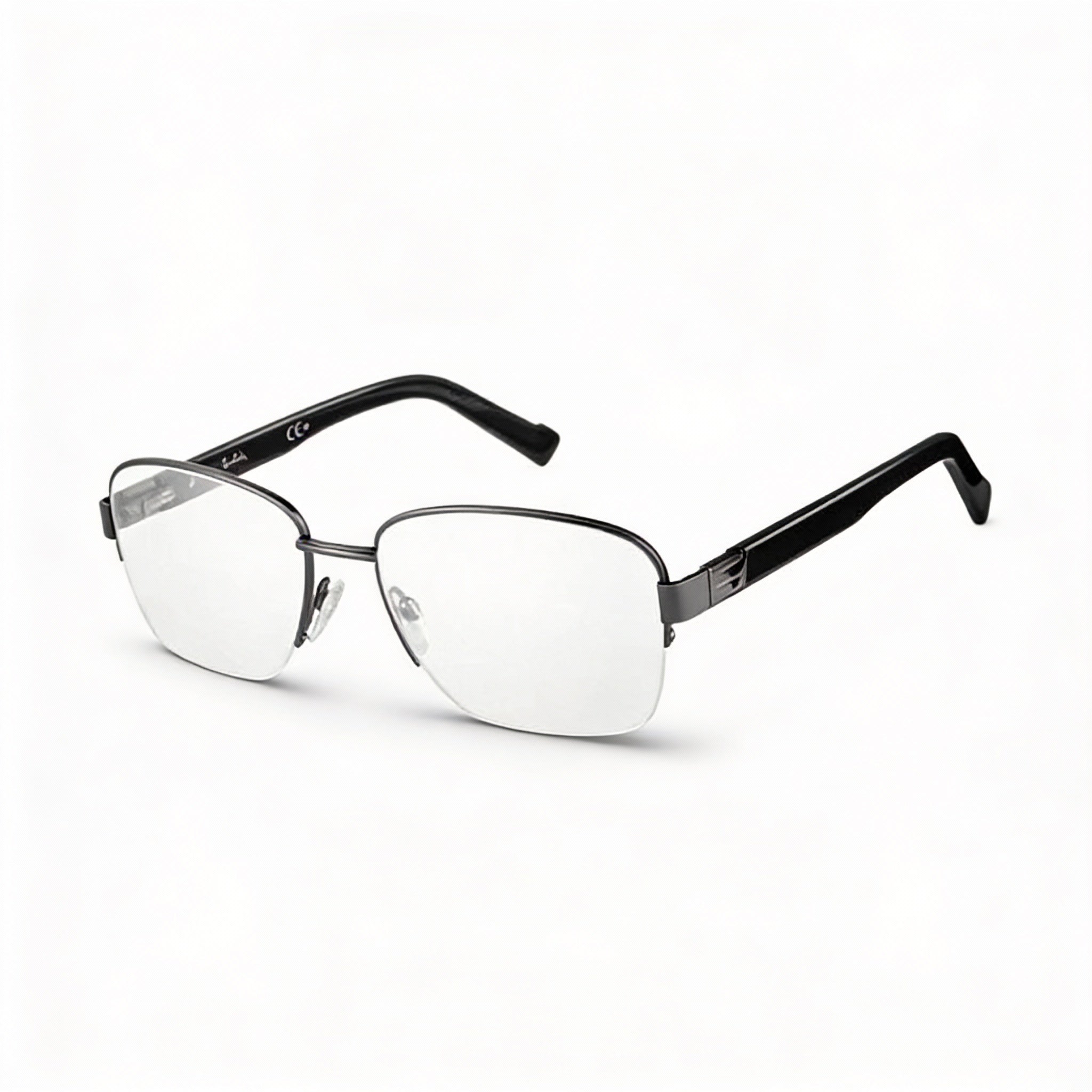 Montura de gafas Pierre Cardin para hombre, metal oscuro, Ruthen, 56-18-140, Photo 1