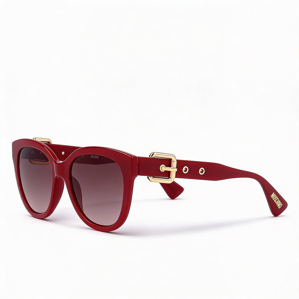 Moschino Casual Women's Cellulose Propionate Frame UV Protected Brown Shaded Sunglasses 54mm