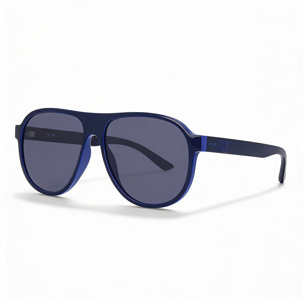 Nike Vintage Icon Unisex Plastic Frame Blue Void Blue Sunglasses 59mm UV Protection