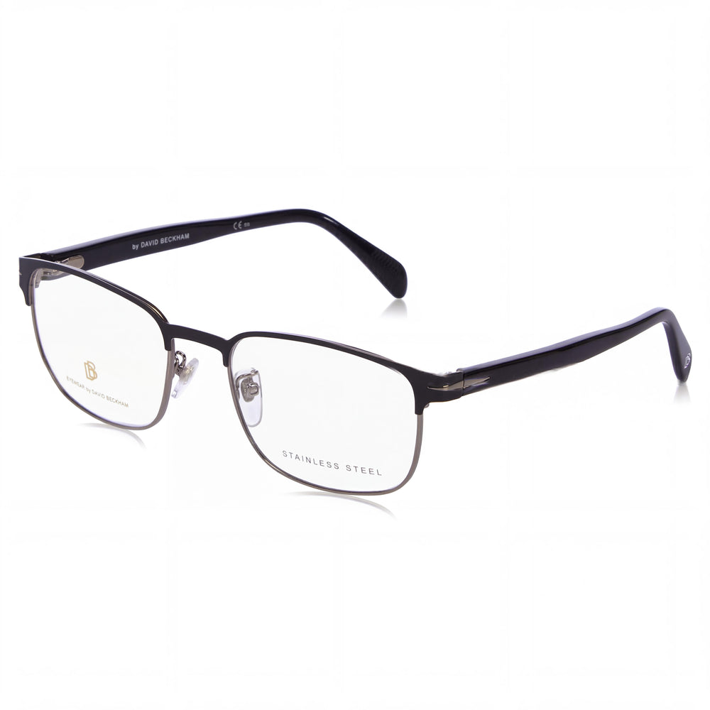 David Beckham Db 1066 Men's Alloy Steel Frame Polycarbonate Lens Eyeglasses Matte Black Ruthenium 56mm