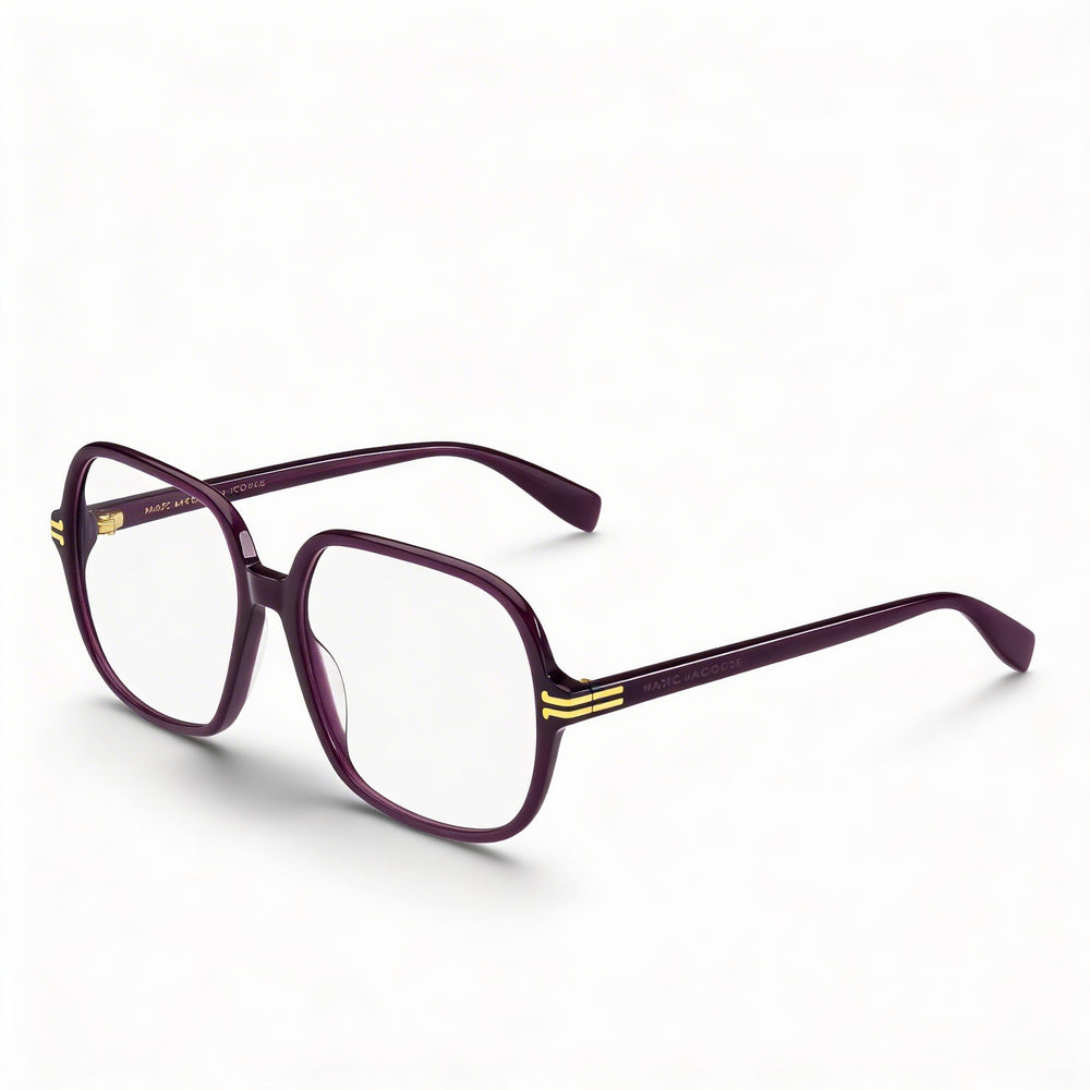 Marc Jacobs Mj 1098 - Montura de plástico violeta para mujer con lentes de policarbonato violeta no polarizadas de 57 mm