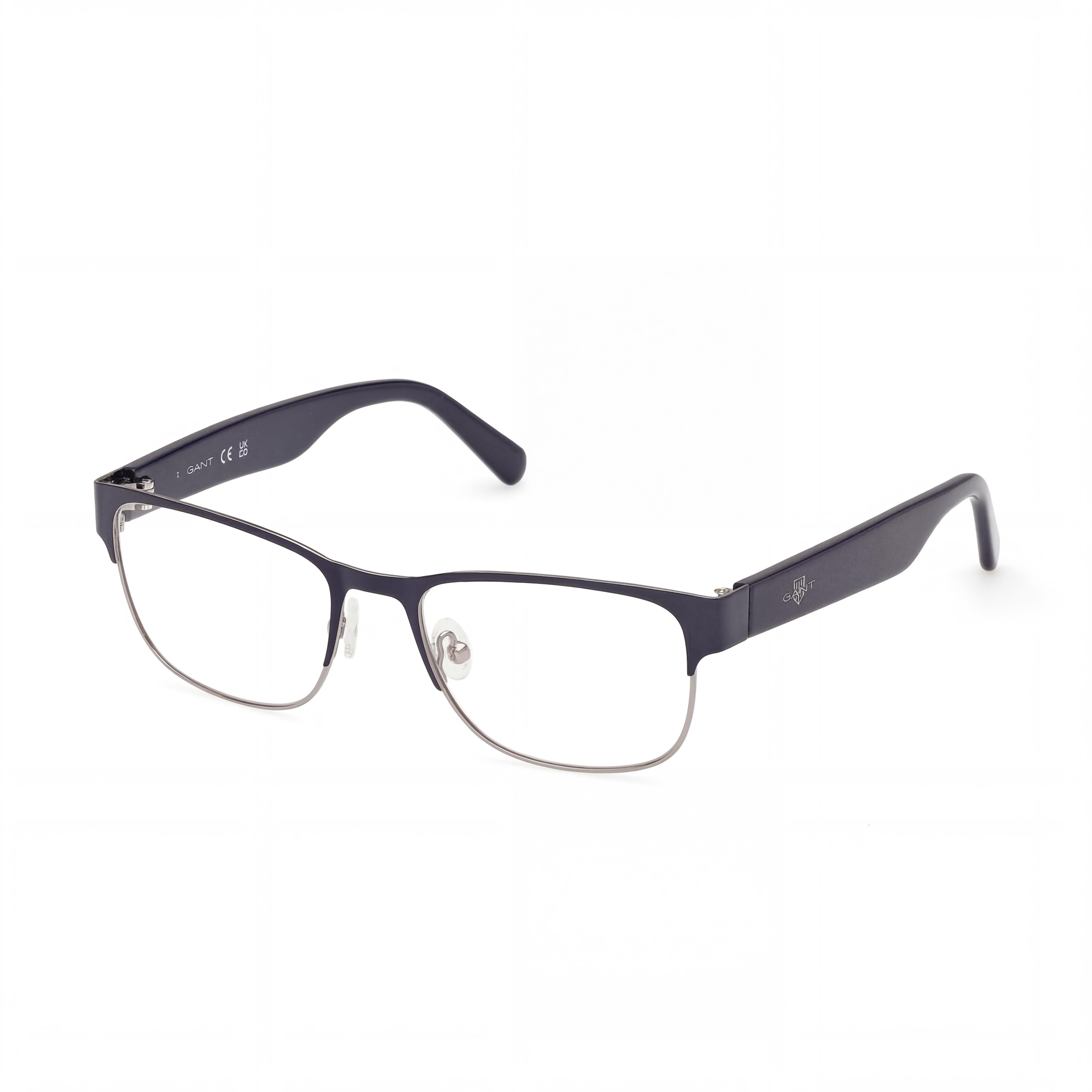 Gafas Ópticas GANT Trendy Unisex, Montura Metálica Azul Brillante, Lentes Multicolor, Ancho de Lente 52mm, Photo 1
