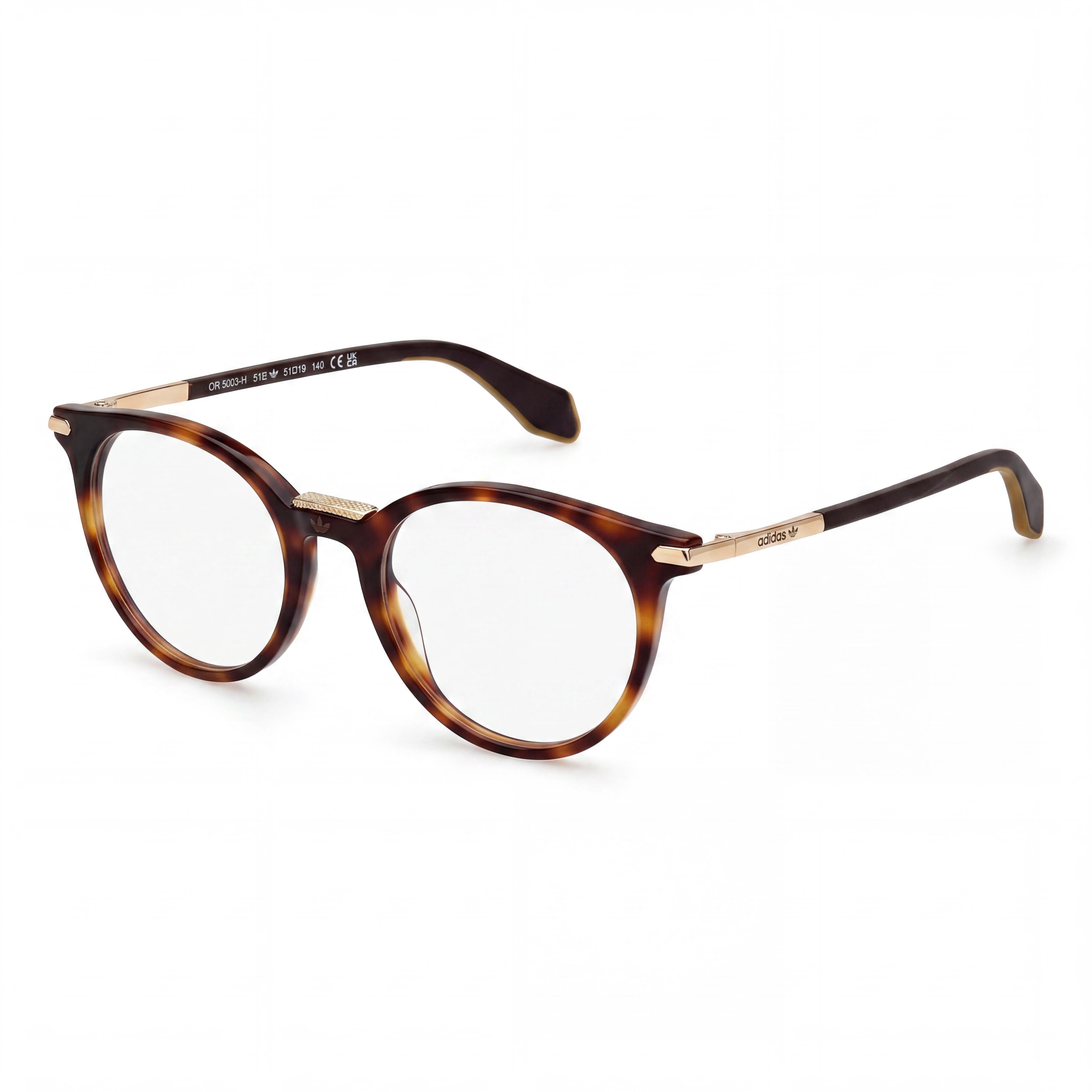 Adidas Originals Or5073 Gafas para hombre Dark Havana Marrón Oscuro Mate Montura de Plástico Policarbonato 51mm, Photo 1
