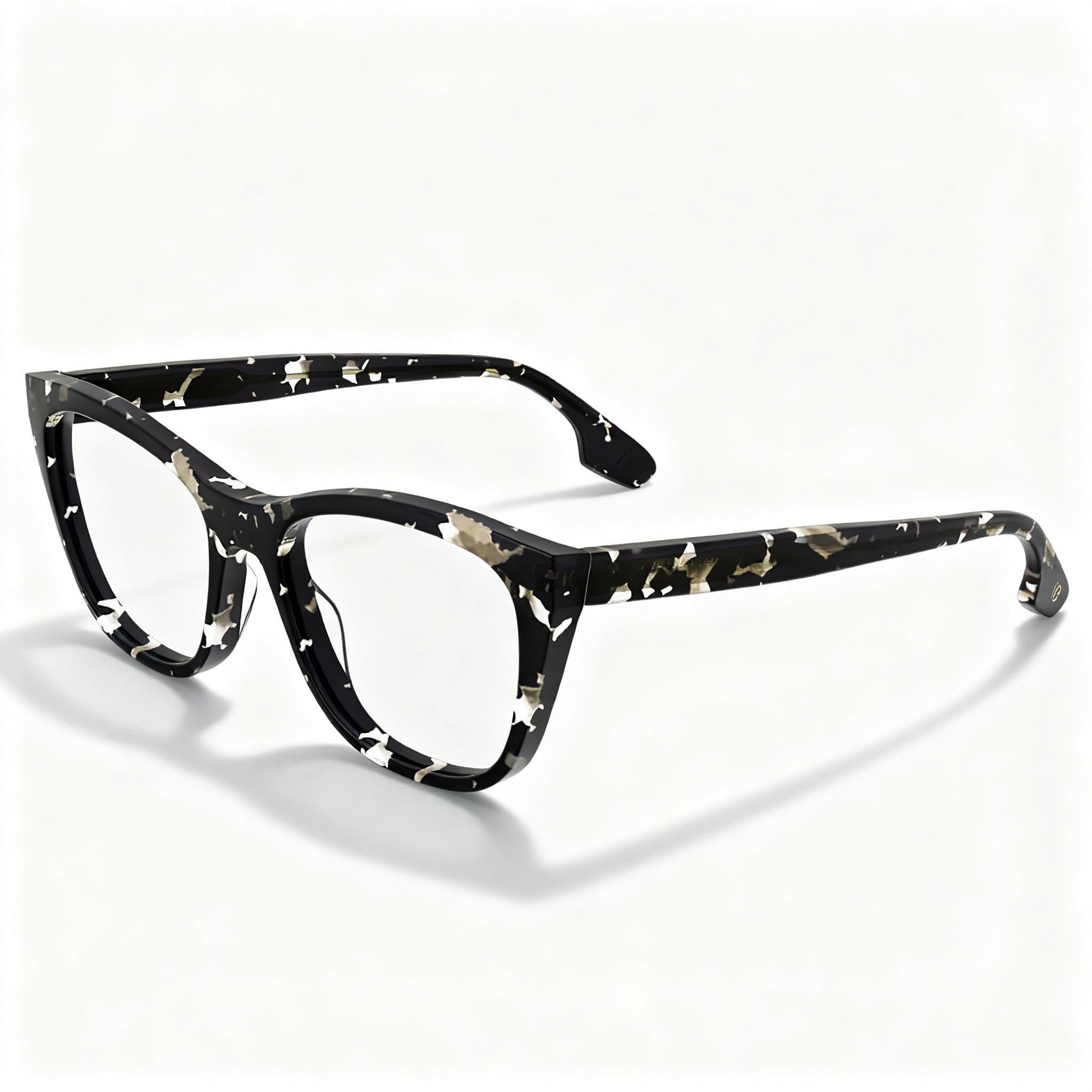 Victoria Beckham Men's VB2665 Designer Full-Rim Acetate Optical Glasses Black Havana 17-140