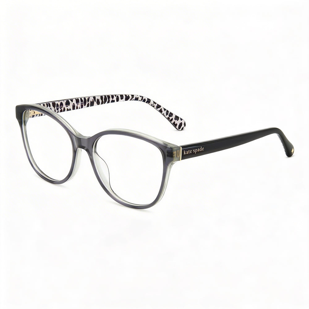 kate spade new york Rosalind/G Gafas de sol de plástico no polarizadas para mujer con montura gris y lentes grises de 50 mm