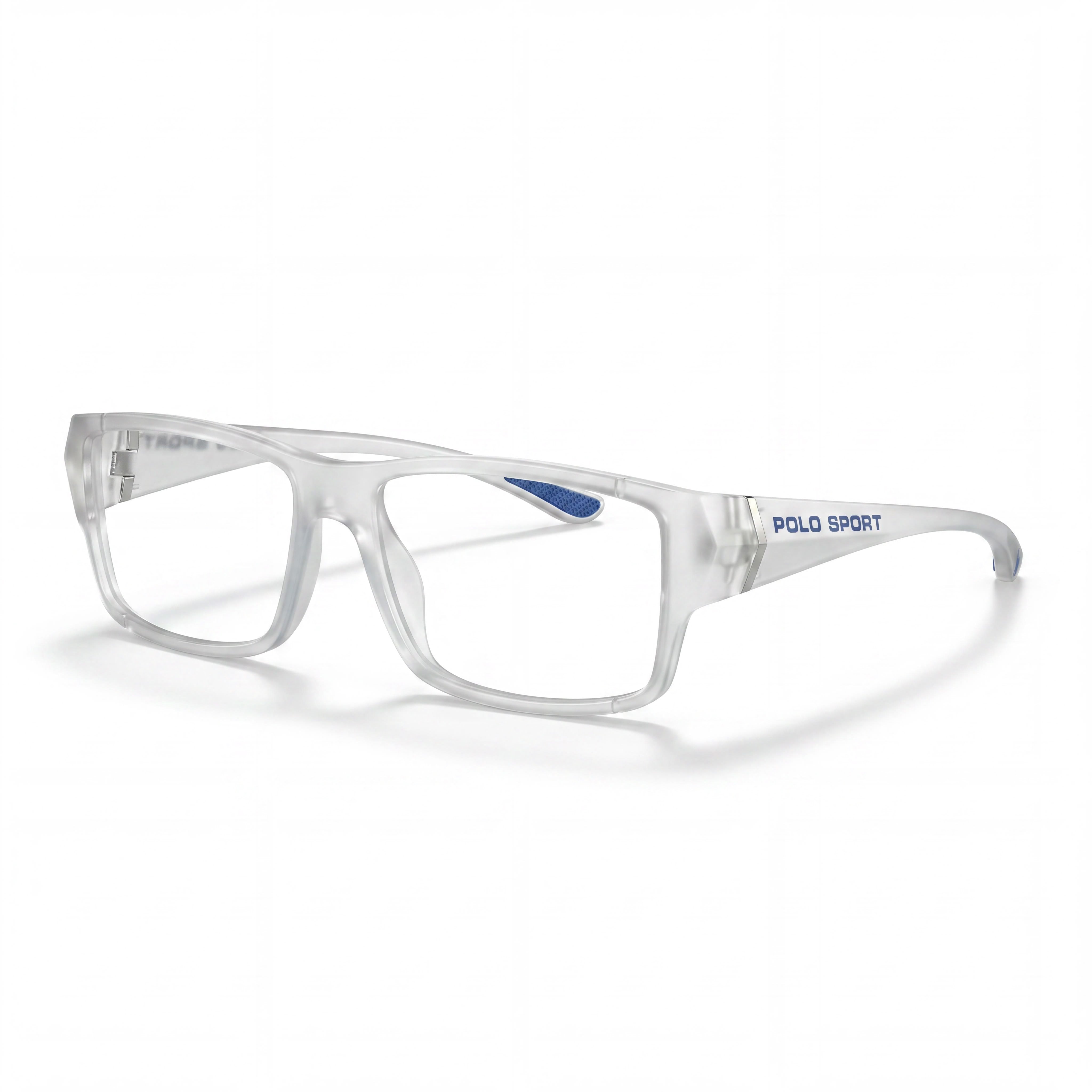 POLO RALPH LAUREN Ph2275u Universal Fit Women's Rectangular Matte Crystal Plastic Prescription Eyeglass Frames 55mm, Photo 1