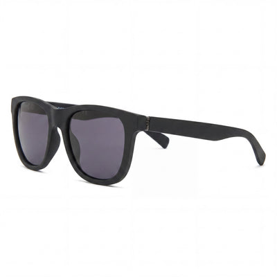 Lacoste Classic Unisex Black Matte Plastic Frame, Black Lens, UV Protection Sunglasses 54mm