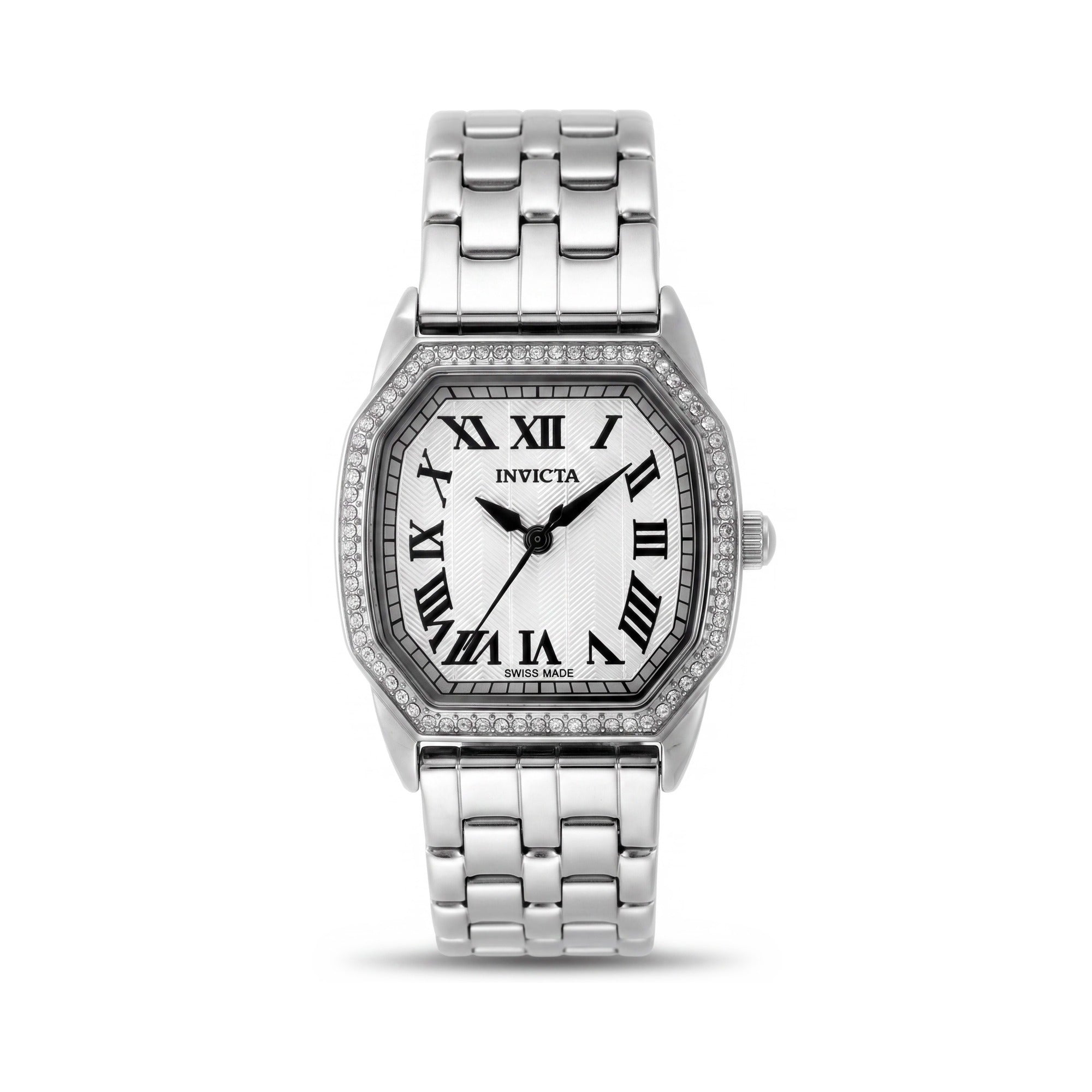 Invicta Wildflower 48998 Unisex 27mm Silver Stainless Steel Bracelet Precise Quartz Watch 3 ATM Water Resistant, Photo 1