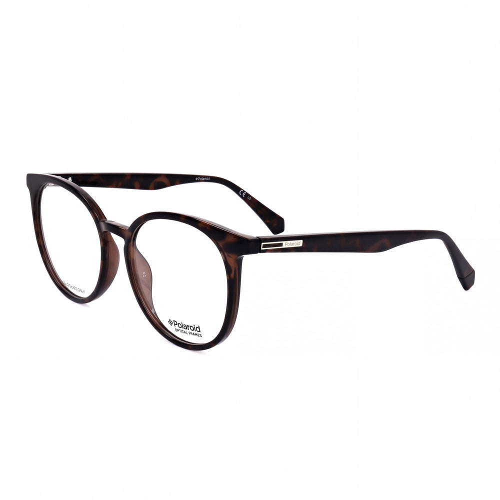 Gafas de sol Polaroid Pld D379 para hombre, color Havana, con lentes de demostración transparentes, graduadas, de 53 mm