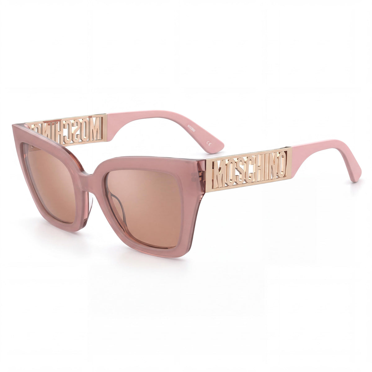 Moschino MOS161/S Women's Casual Pink Acetate UV Protection Sunglasses 53mm, Photo 1