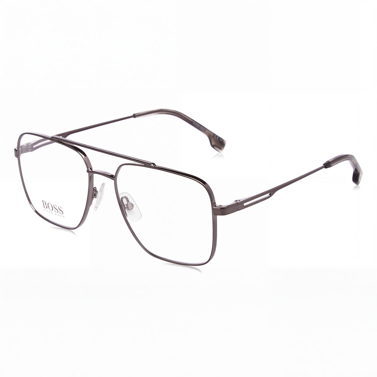 Hugo Boss BOSS 1328 Unisex Polarized Polycarbonate Lens Metal Dark Ruthenium Frame Sunglasses 57mm, Photo 1