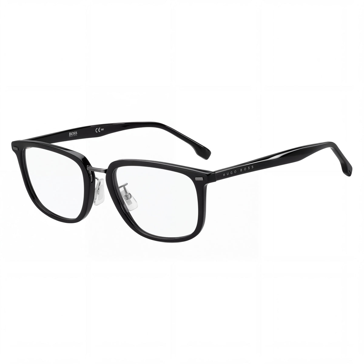 BOSS Audio Systems Modern Women’s Eyewear, Black Polyamide Frame, 54mm Lens, 20mm Bridge, 145mm Temple, Photo 1
