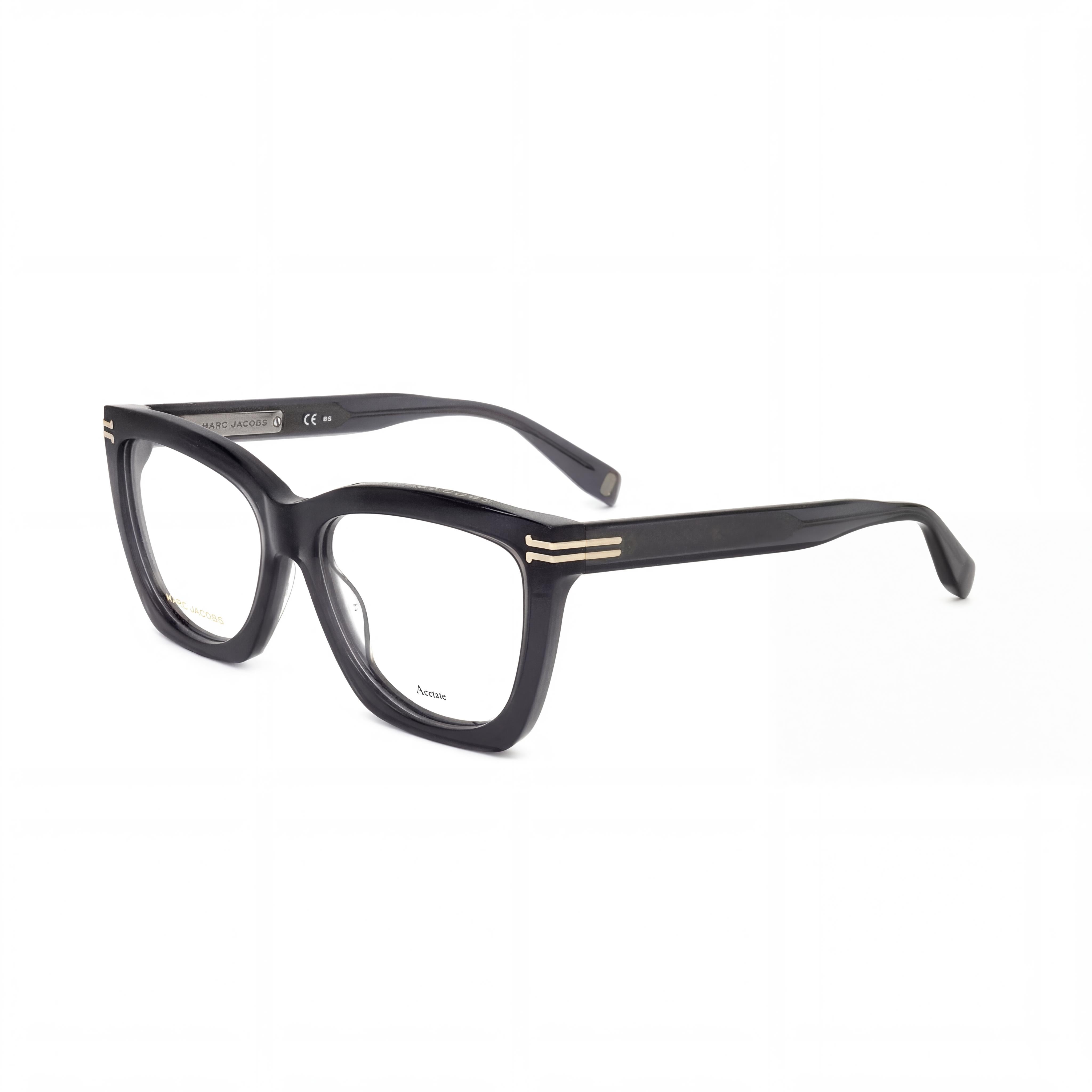 Gafas de sol Marc Jacobs Mj 1014 para mujer con montura de acetato gris, lentes de policarbonato no polarizadas, lentes de 52 mm, puente de 16 mm, patillas de 140 mm, Photo 1