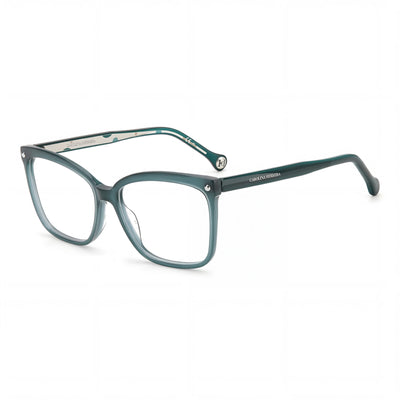 Carolina Herrera CH 0012 Women's Teal Acetate Sunglasses 56mm