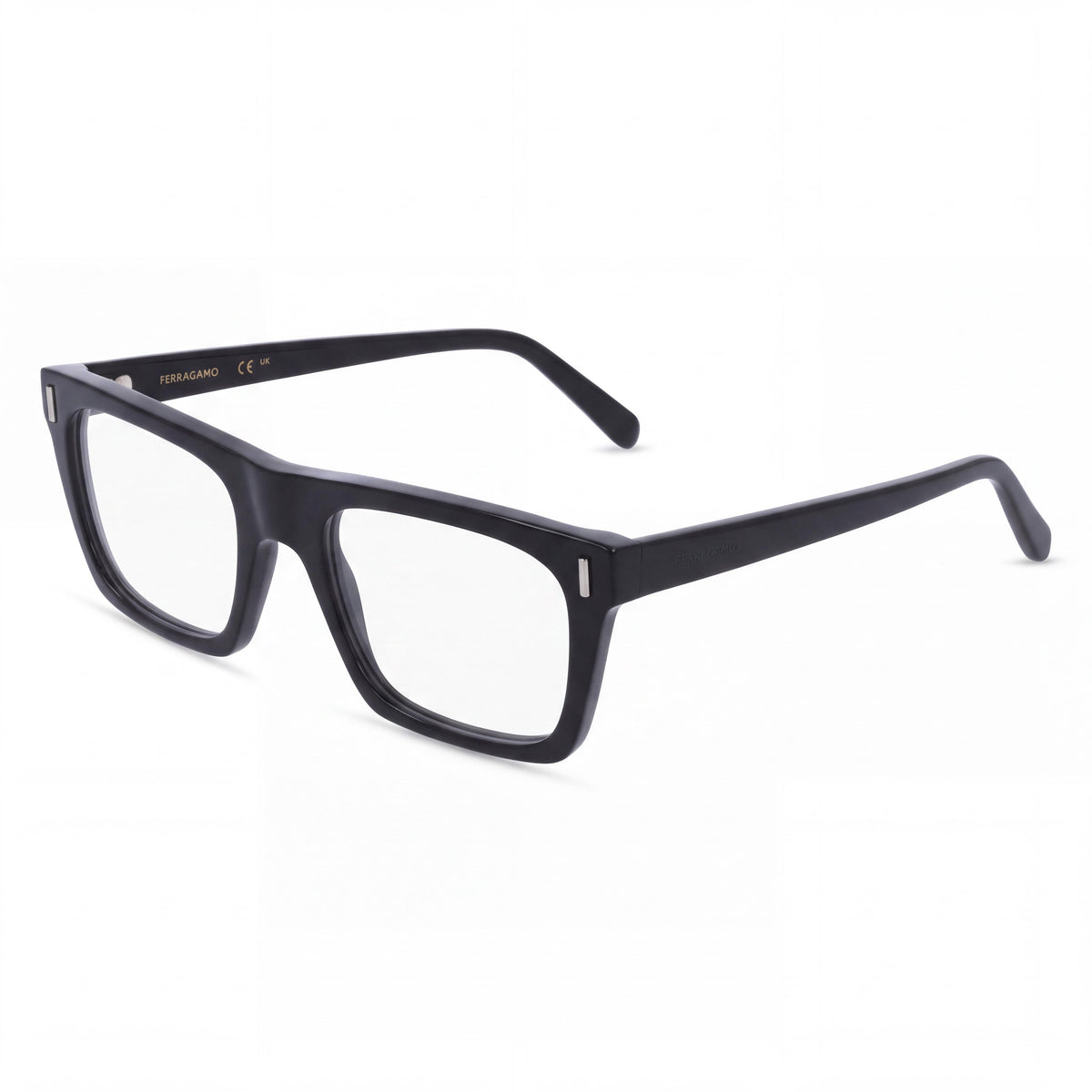 Ferragamo Sf3029 Men's Multicolored Acetate Frame Transparent Lens Optical Eyeglasses 54-21-150, Photo 1