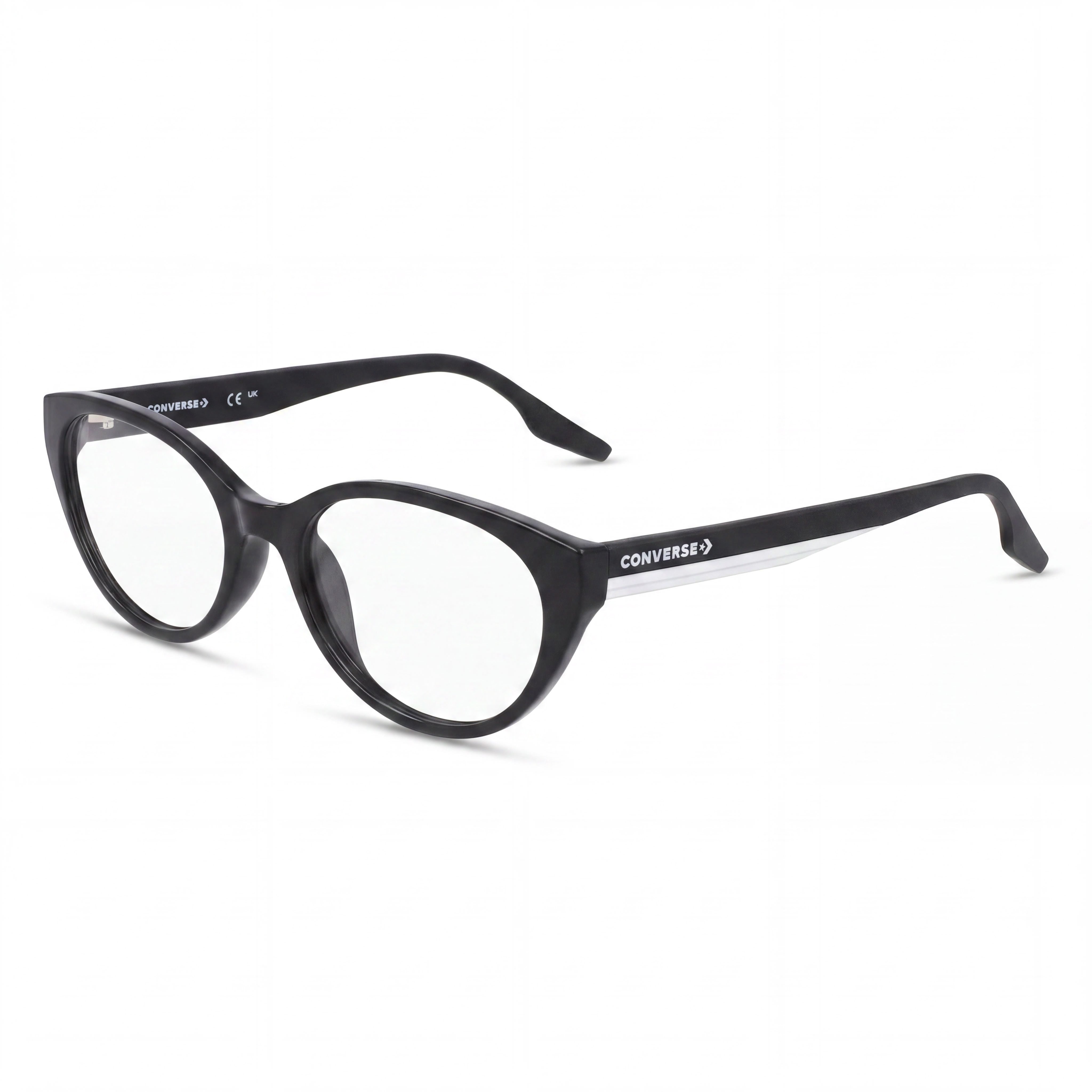 Converse Cv5112 Women's Black Eyeglasses Frames with 52mm Lens Width, 18mm Bridge Width, 140mm Temple Length, Photo 1