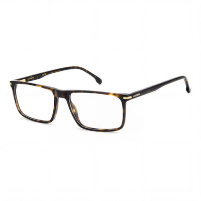 Gafas Ópticas Rectangulares de Acetato Ligeras para Hombre Carrera Modernas con Montura Oro Habana Marrón 53mm