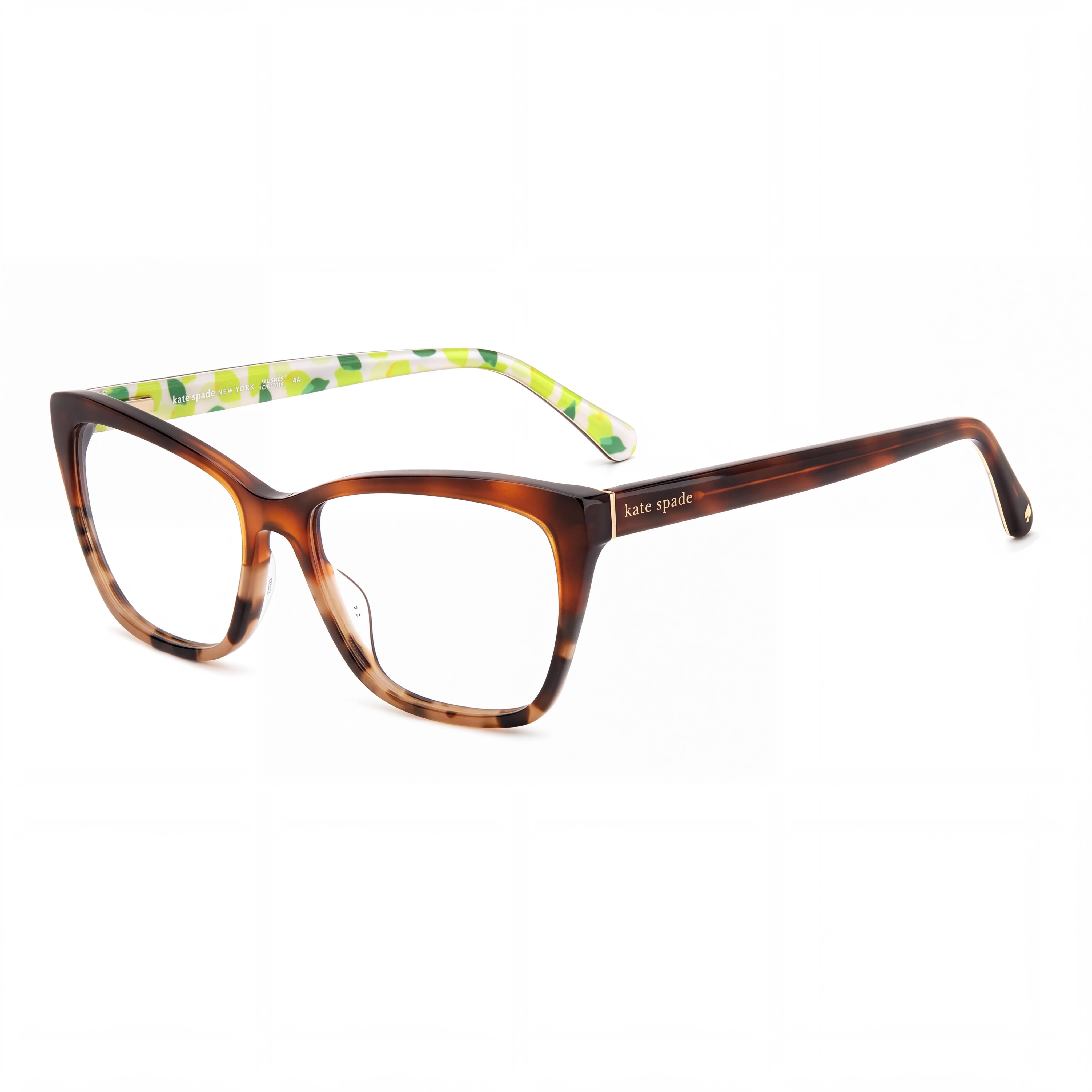 kate spade new york 086 Celestine Women's Havana Plastic Frame Polarized Polycarbonate Sunglasses 53-16-140, Photo 1