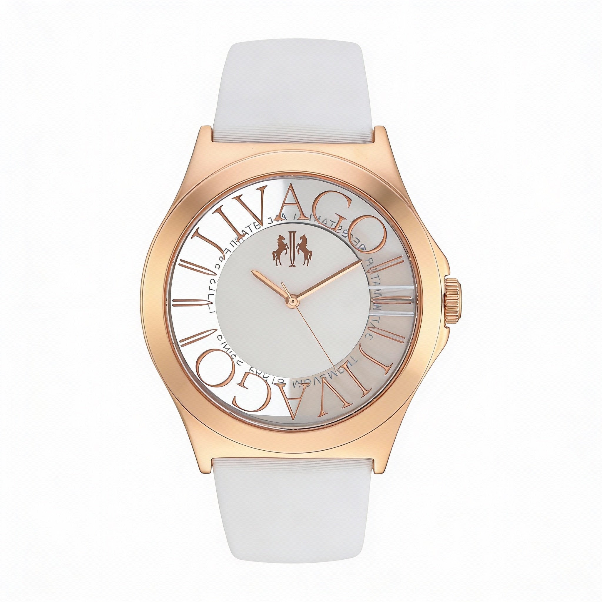 Reloj de cuarzo Seiko para mujer, informal, con esfera blanca, caja de acero inoxidable, correa de piel satinada y resistente al agua hasta 30 m., Photo 1